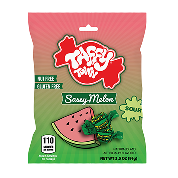 3.5 oz. Sassy Sour Watermelon Taffy